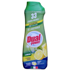 Гель для посудомийної машини Dual Power All in 1 Lemon, 660 мл